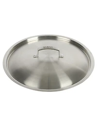 Babish 12 Inch Stainless Steel Triply Professional Grade Fry Pan w/ Stainless Lid