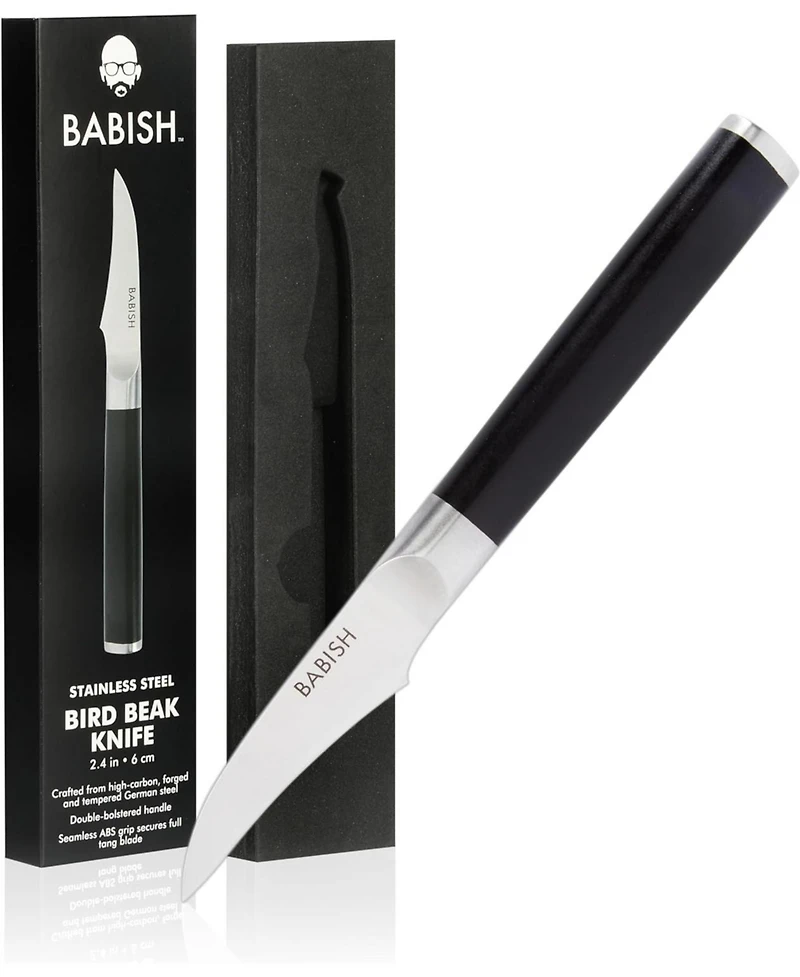Babish High-Carbon 1.4116 German Steel 2.5" Bird's Beak Knife