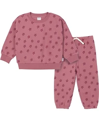 Gerber Baby Girls Fleece Set, 2-Piece