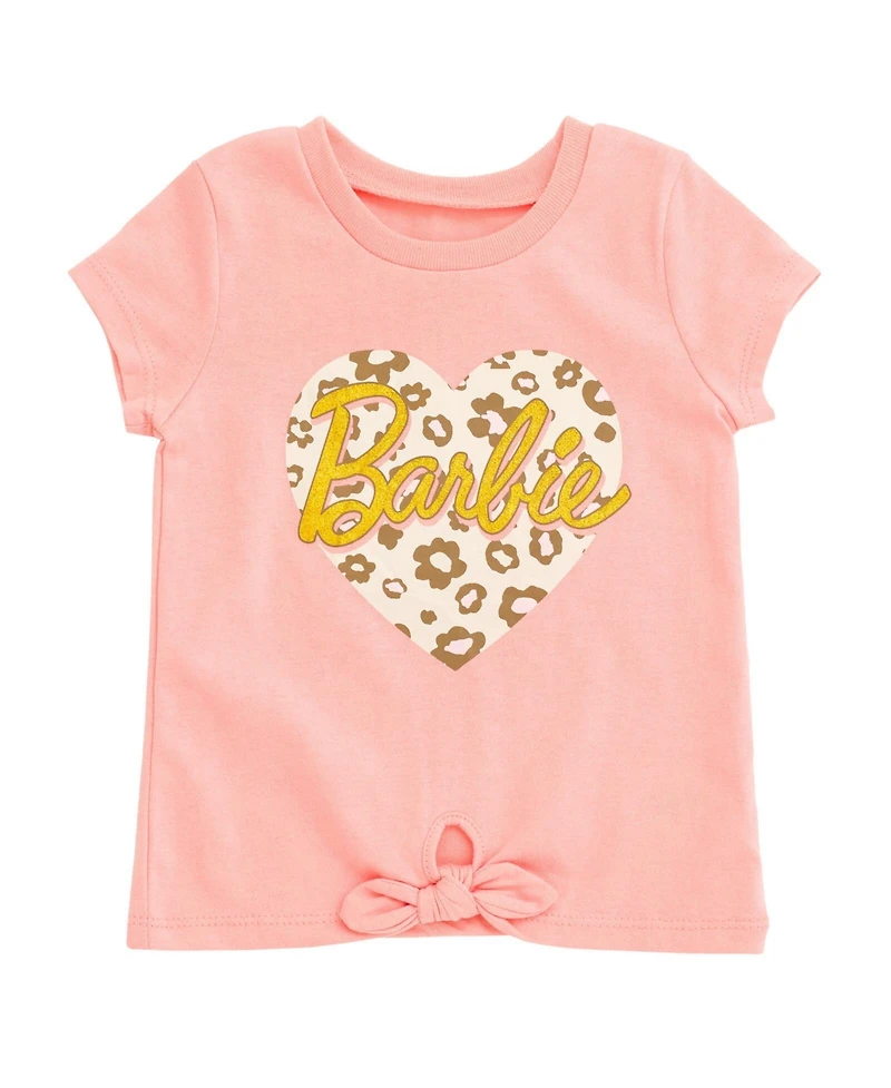 Barbie Girls T-Shirt and Leggings Outfit Set Toddler to Big Kid Sizes (2T - 14-16)