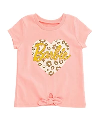 Barbie Girls T-Shirt and Leggings Outfit Set Toddler to Big Kid Sizes (2T - 14-16)