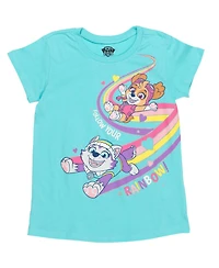 Paw Patrol Toddler Girls Skye 3 Pack T-Shirts to