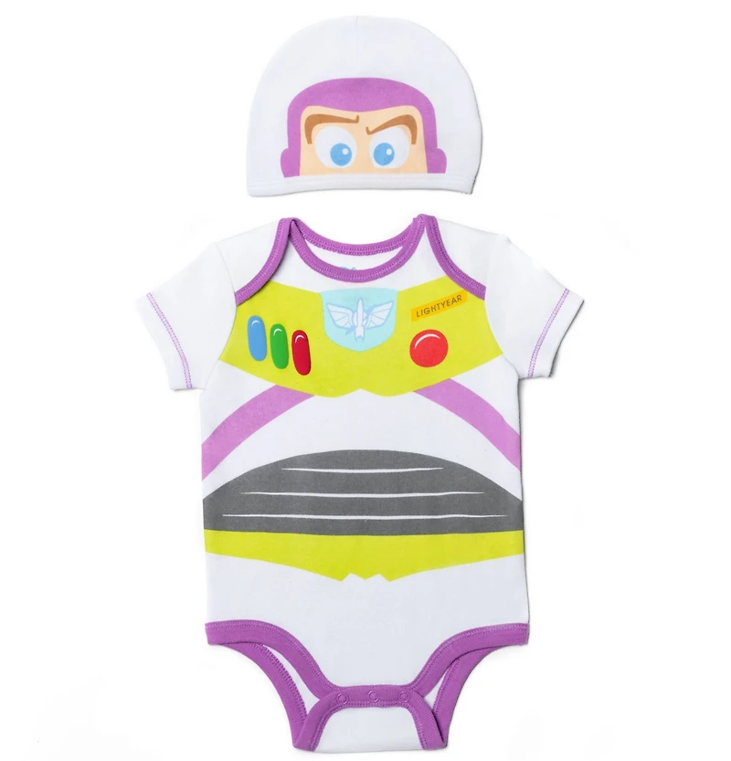 Toy Story Baby Boys Bodysuit and Hat Set