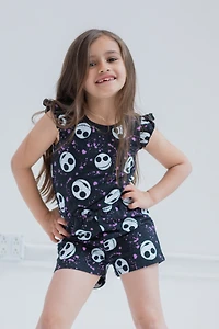 Nightmare Before Christmas Toddler Girls Minnie Mouse Sleeveless Romper