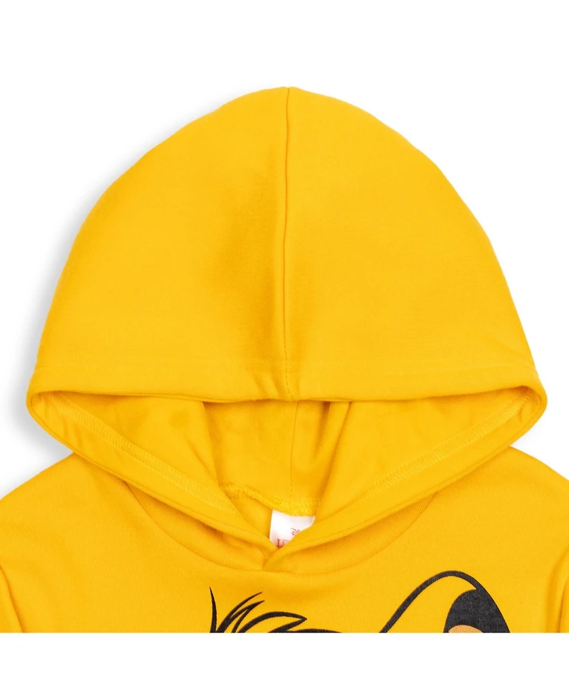 Disney Toddler Boys Lion King Fleece Pullover Hoodie and Pants Outfit Set to (18 Months - 10-12)