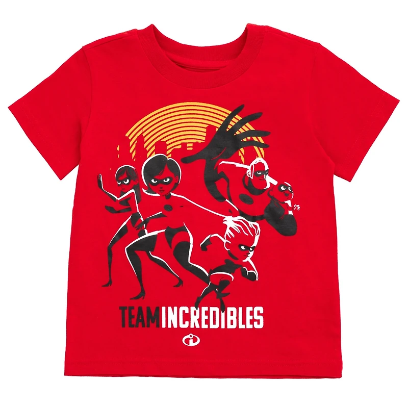 Incredibles Toddler Boys T-Shirt and Mesh Shorts Outfit Set