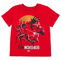 Incredibles Toddler Boys T-Shirt and Mesh Shorts Outfit Set