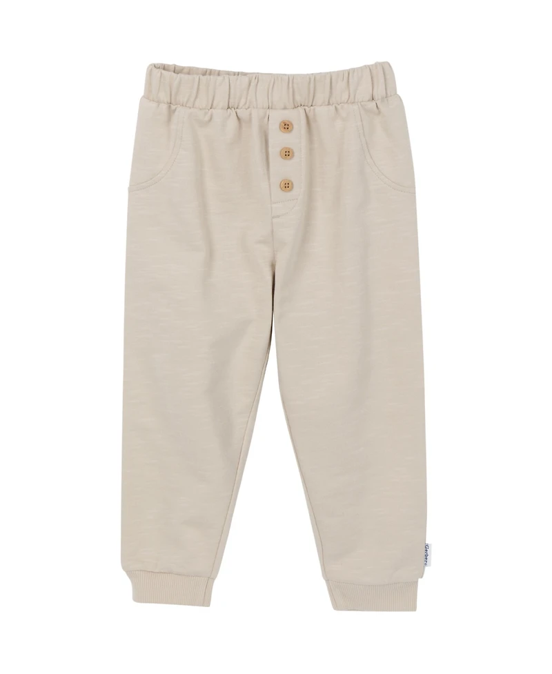 Gerber Toddler Boys Top, Hooded Long Sleeve and Joggers, 3-Piece Set