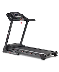 Sunny Health & Fitness Premium Smart Treadmill with Auto Incline, Speed Buttons, Double Deck Technology, Digital Performance Display, Bmi Calculator a