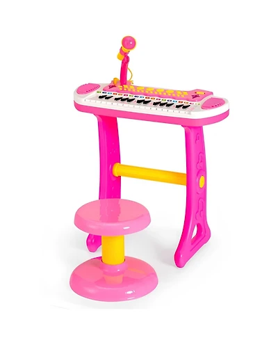 Skonyon 31-Key Kids Piano Keyboard Toy with Microphone and Multiple Sounds for Age 3+