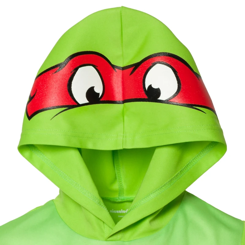 Teenage Mutant Ninja Turtles Little Boys Raphael Mesh Athletic Pullover T-Shirt Shorts Outfit Set