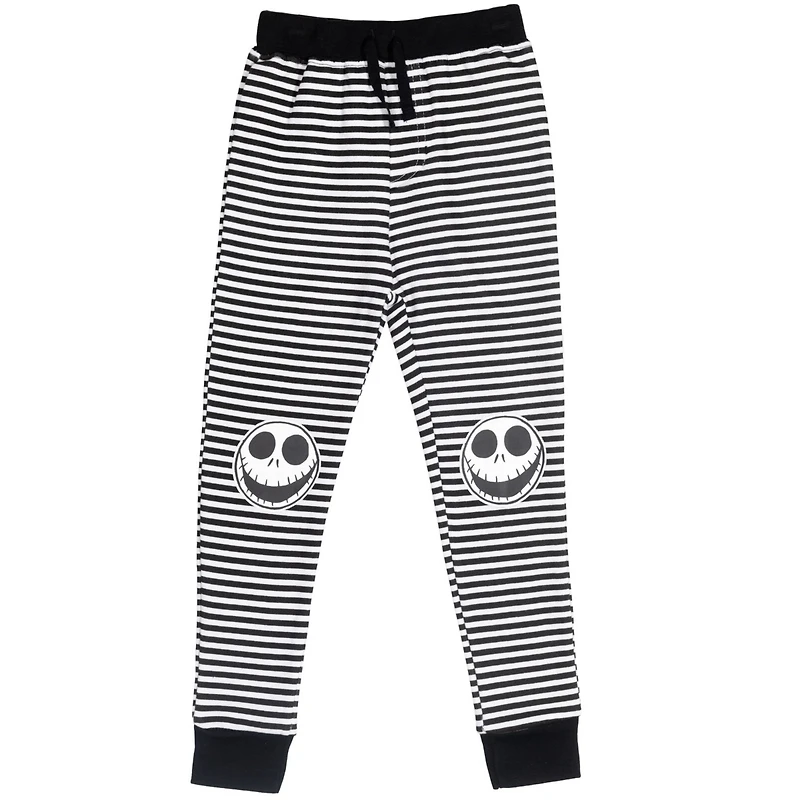 Nightmare Before Christmas Boys Jack Skellington Fleece Pullover Hoodie and Pants Outfit Set