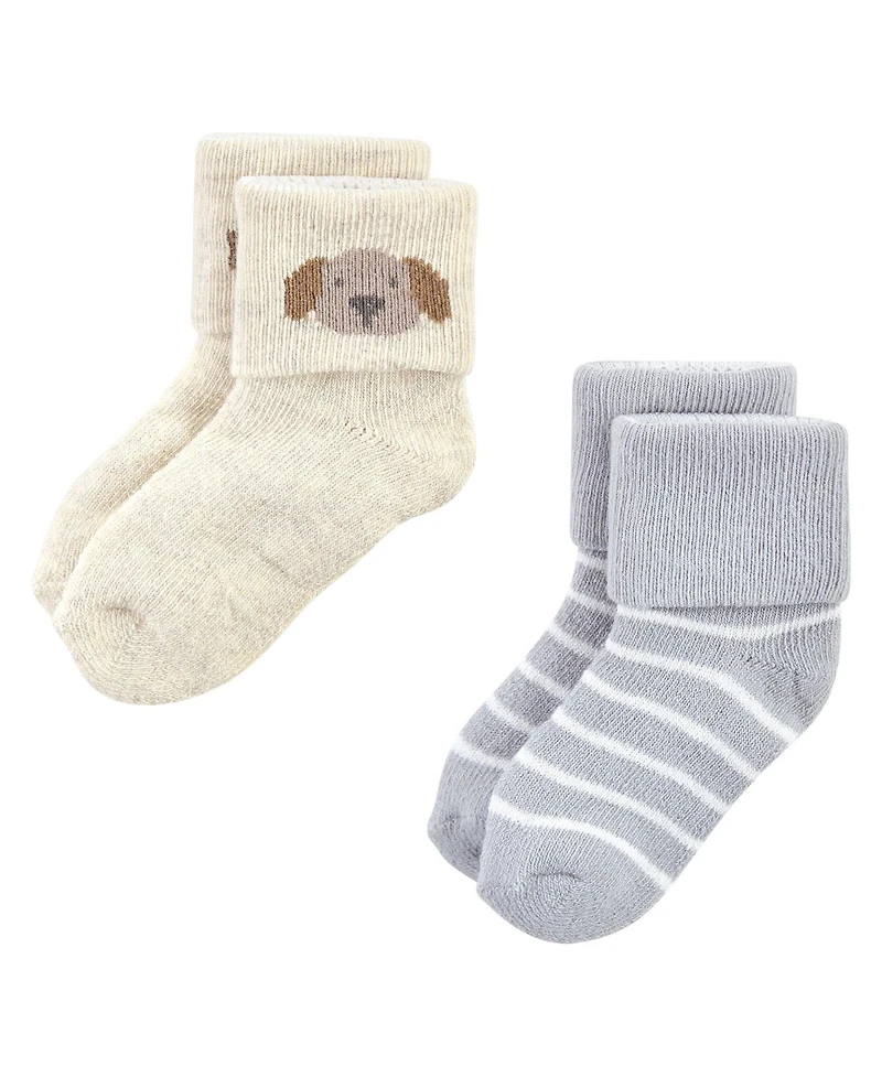 Hudson Baby Baby Boys Hudson Grow With Me Socks 12pk