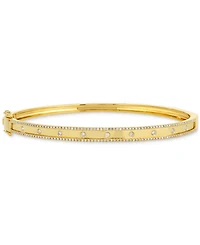 Le Vian Vanilla Diamond & Nude Diamond Bangle Bracelet (1/2 ct. t.w.) in 14k Gold