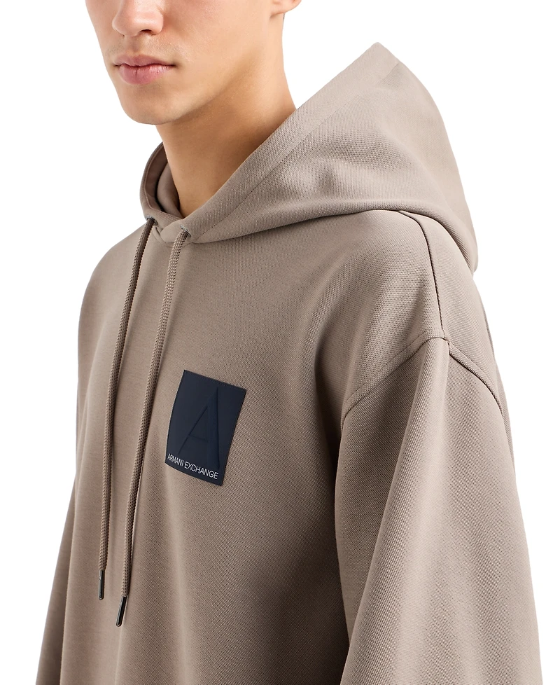 A|X Armani Exchange Men's Limited Edition Stretch Hooded Sweatshirt