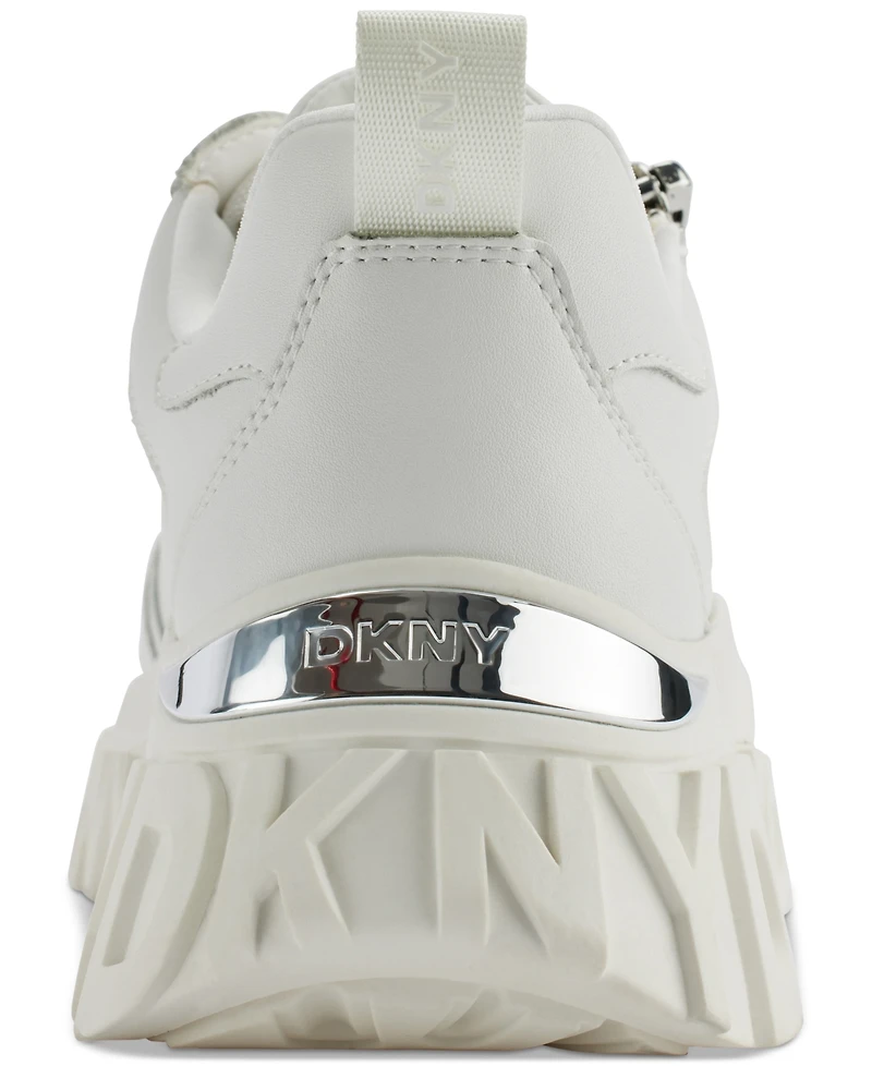 Dkny Women's Lakelyn Zip Platform Sneakers