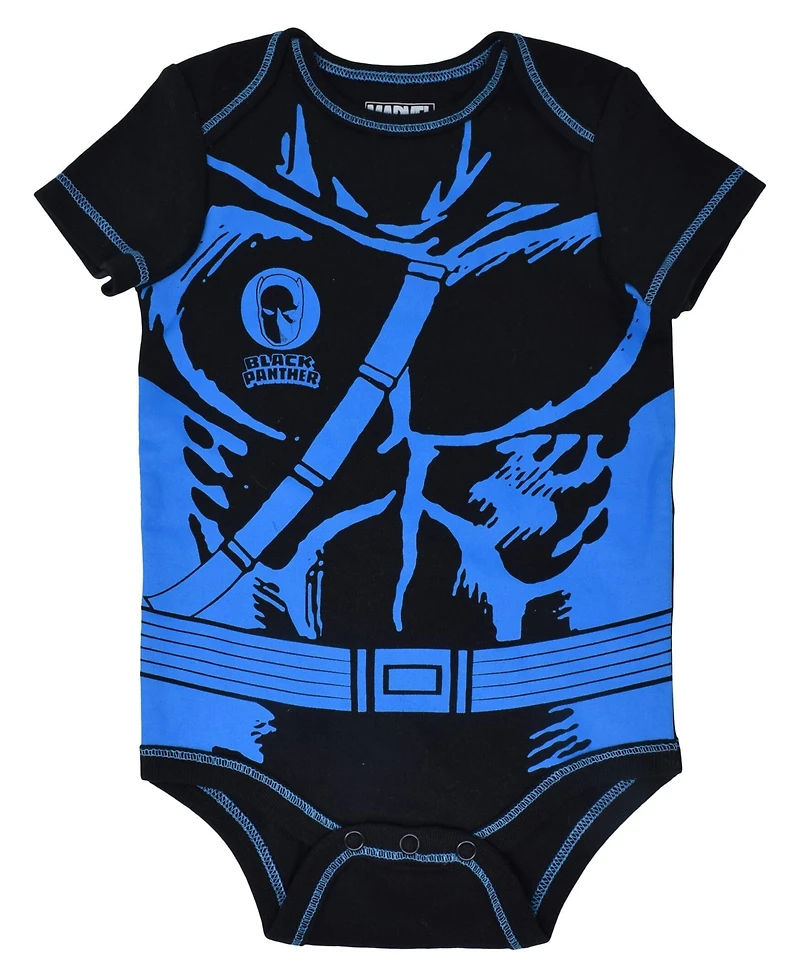 Avengers Baby Boys Spider-Man 5 Pack Bodysuits