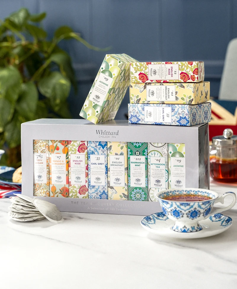 Whittard of Chelsea Tea Discovery Collection, 8 Piece