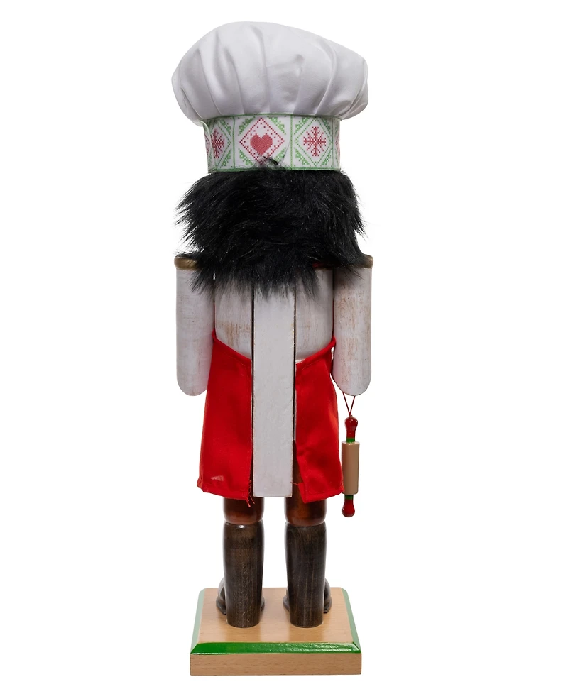Kurt Adler 15-Inch Wooden Chef Nutcracker