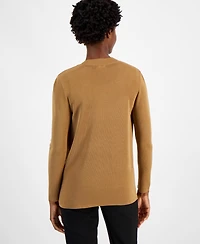 Anne Klein Petite Malibu Patch-Pocket Cardigan