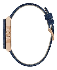 Guess Women's Multi-Function Blue Denim Watch 36mm