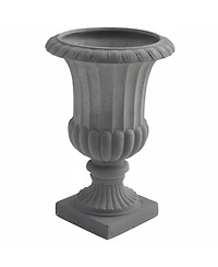 Slickblue Decorative Grey Urn Stylish Accent for Contemporary Home Decor