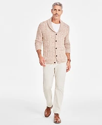 Club Room Men's Chunky Shawl Collar Cardigan Sweater, Created for Macy's