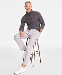 Club Room Men's Chunky Turtleneck Sweater