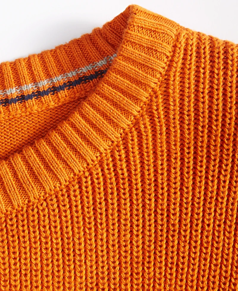 Club Room Men's Textured Cotton Sweater, Created for Macy's