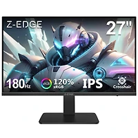 Z-edge 27 inch 1080P Full Hd 165Hz 1ms Curved Gaming Monitor, FreeSync, HDR10, 2 x Hdmi, 1 x DisplayPort