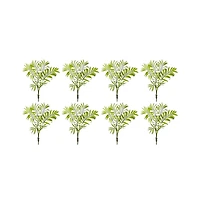 Slickblue Mini Areca Palm Bush for Compact Tropical Decor (Set of 8)
