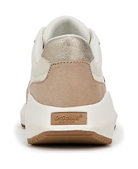 Dr. Scholl's Women's Hannah Retro Lace Up Platform Sneakers