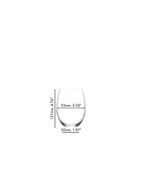 Riedel O Cabernet & Merlot Wine Glasses 8 Piece Value Set