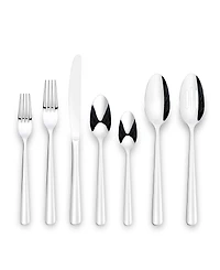 Ornative Alicja 42 Piece Flatware Set with Wire Caddy, Service for 8