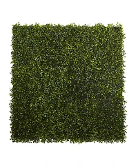 Slickblue Boxwood Mat for Versatile Green Wall Decor (Set of 12)