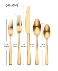 Ornative Adila 20 Piece Flatware Set, Service for 4