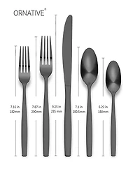 Ornative Amias 20 Piece Flatware Set