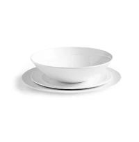 Q Squared Artisan Dinner Plates, Set of 4