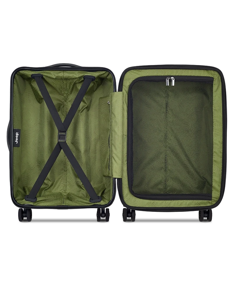 Jeep 20" Expandable 4-Double Wheels Carry-On Spinner