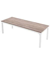 Tribesigns 78.7 Inches Extra Long Computer Desk 2 Person Desk, Double