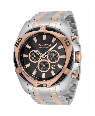 Invicta Men's 34129 Bolt Quartz Chronograph Black Dial Watch