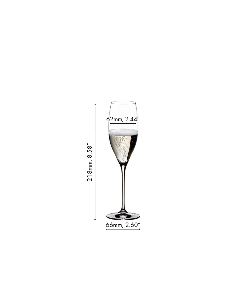 Riedel Wine Glasses, Set of 2 Vinum Cuvee Prestige