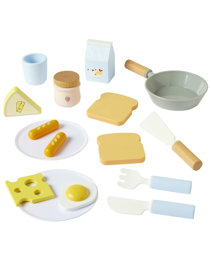 Imaginarium Wooden Breakfast Making 18 Pc Set, Created for You by Toys R Us