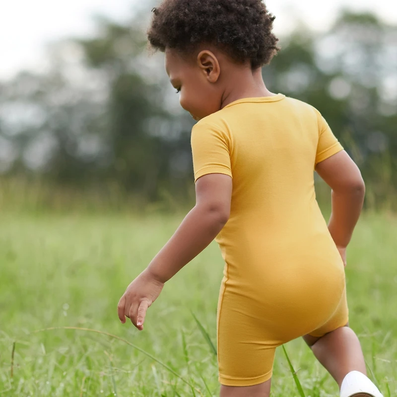 Baby Boys' and Girls' Snug Fit Soft Romper