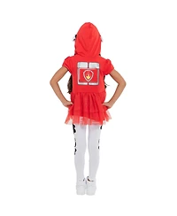 Paw Patrol Toddler Girls Hooded Cosplay T-Shirt Dress and Leggings Outfit Set to (2T - 7-8)