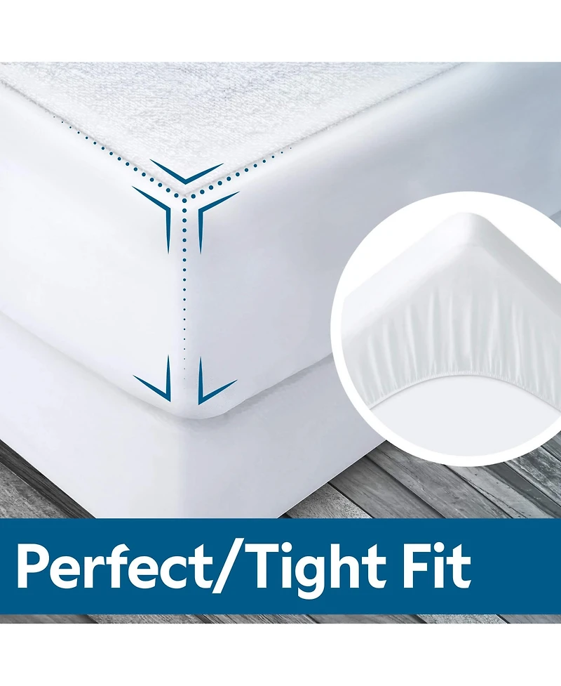 Guardmax Full Xl Mattress Protector Fitted Sheet