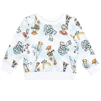 Disney Baby Girls Princess Minnie Mouse Jack Skellington Toy Story Lion King Mickey Lilo & Stitch Pullover Sweatshirt to