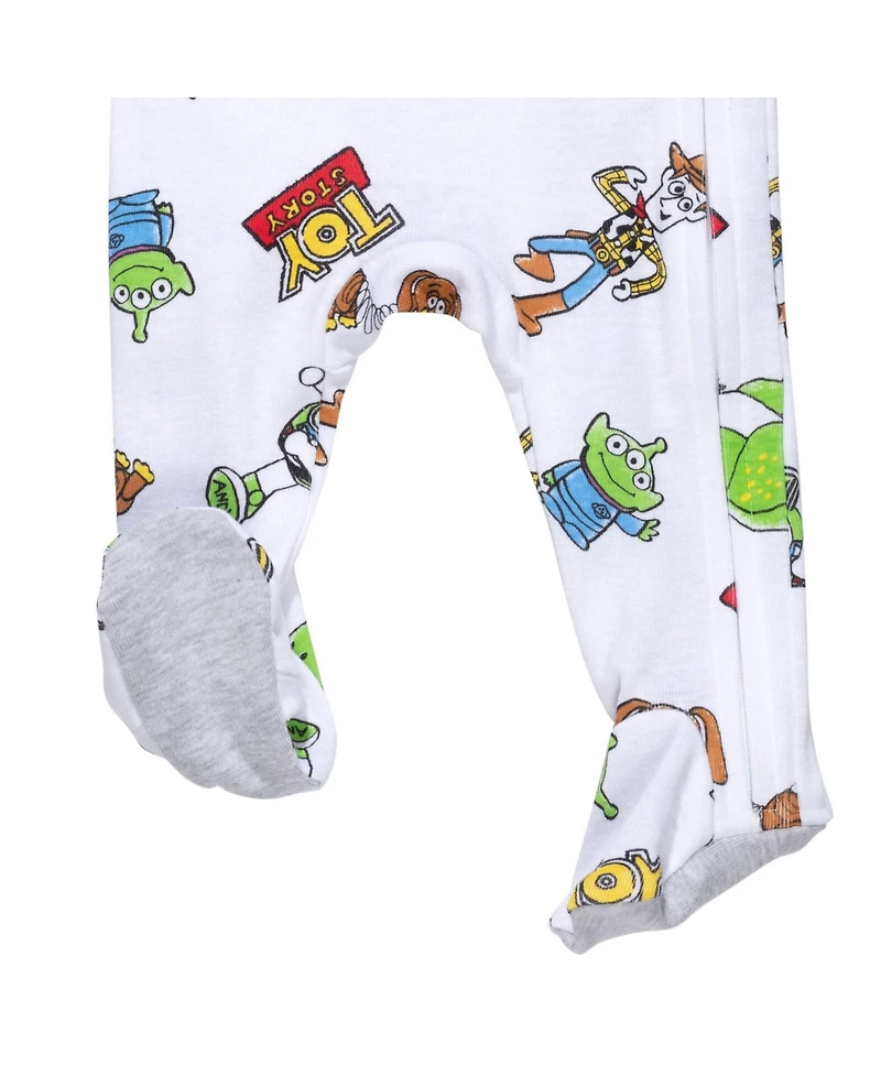 Toy Story Baby Boys 2 Pack Sleep N' Play Coveralls