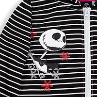 Nightmare Before Christmas Toddler Girls Zip-Up Hoodie
