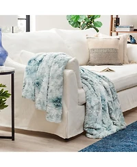 Chanasya Premium Wolf Faux Fur Throw Blanket